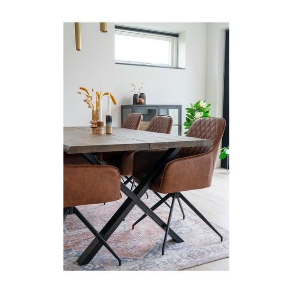 Covor albastru-portocaliu 230x160 cm Havana - House Nordic-image-1