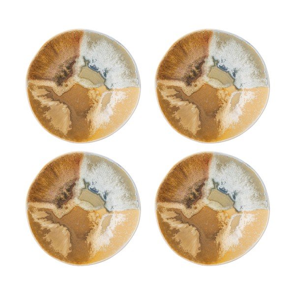 Boluri mici crem 4 buc. din gresie 625 ml Lacey – Bloomingville-image-2