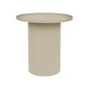 Măsuță auxiliară rotundă din metal ø 45,5 cm Sverre – White Label