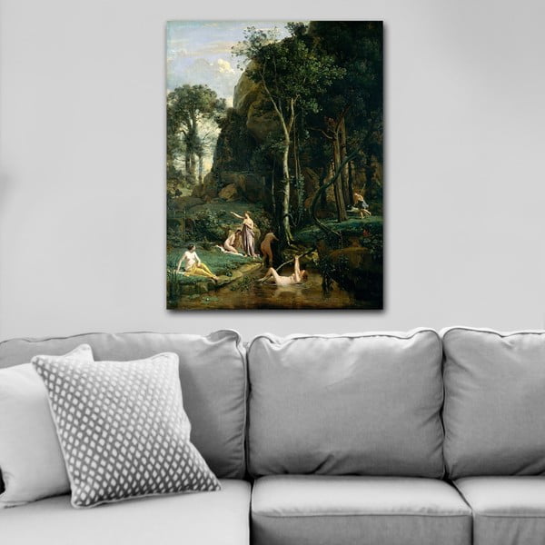 Tablou tip replică 70x100 cm Camille Corot – Wallity-image-1