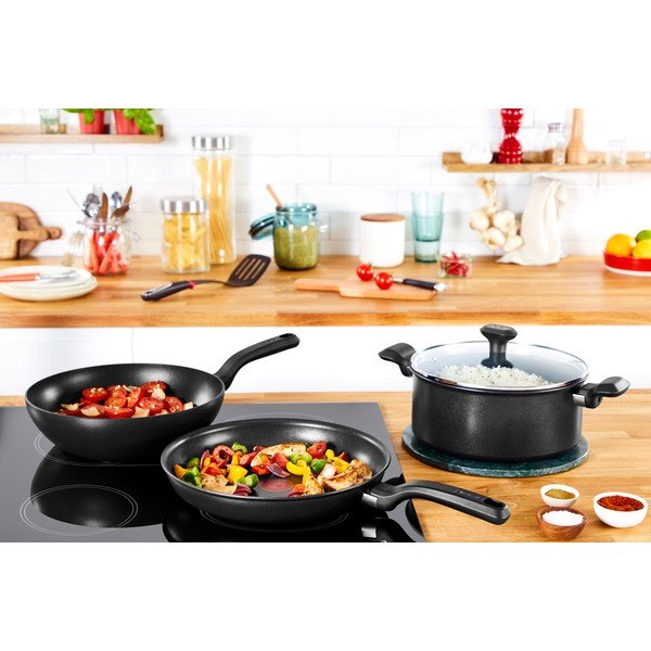 Tigaie din aluminiu ø 24 cm So Chef Black – Tefal-image-2