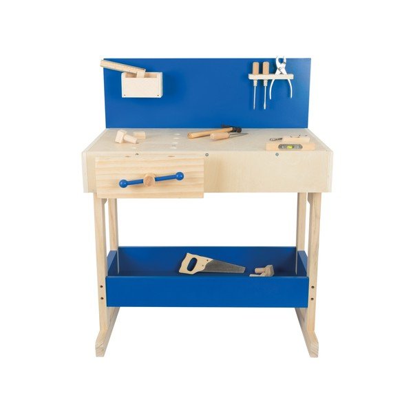 Set bancă de lucru și unelte din lemn pentru copii Legler Workbench-image-4
