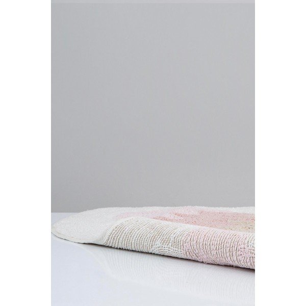 Covoraș din bumbac pentru baie Irya Home Collection Lavin, roz-image-4