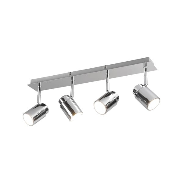 Spot argintiu lucios din metal 19x52 cm Angelo – Trio-image-3