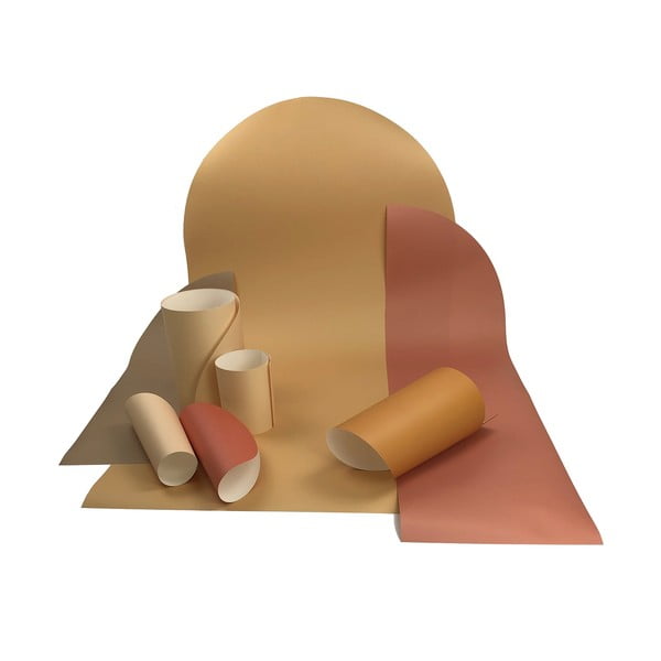 Autocolant pentru perete 90x185 cm Abstract Sunset – Ambiance-image-2