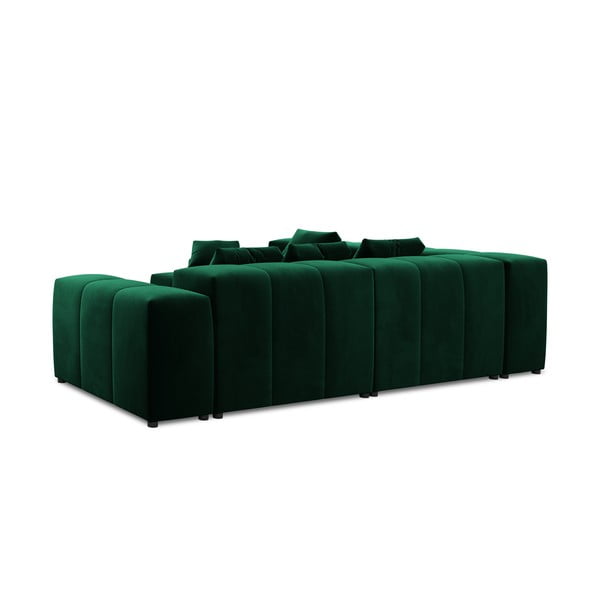 Colțar verde cu tapițerie din catifea (variabil) Rome Velvet - Cosmopolitan Design-image-4