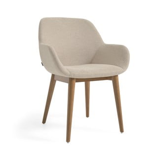 Scaun dining Kave Home Konna, bej