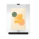 Ramă foto neagră cu picior de susținere din sticlă 16x20 cm Flute – Umbra