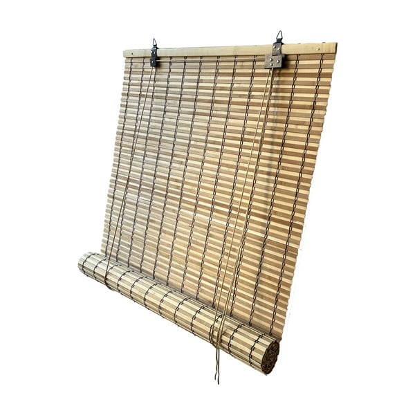Jaluzea în culoare naturală din bambus 140x160 cm Java – Gardinia-image-2