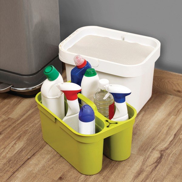 Găleată pentru detergenți Joseph Joseph Clean&Store, gri-image-1