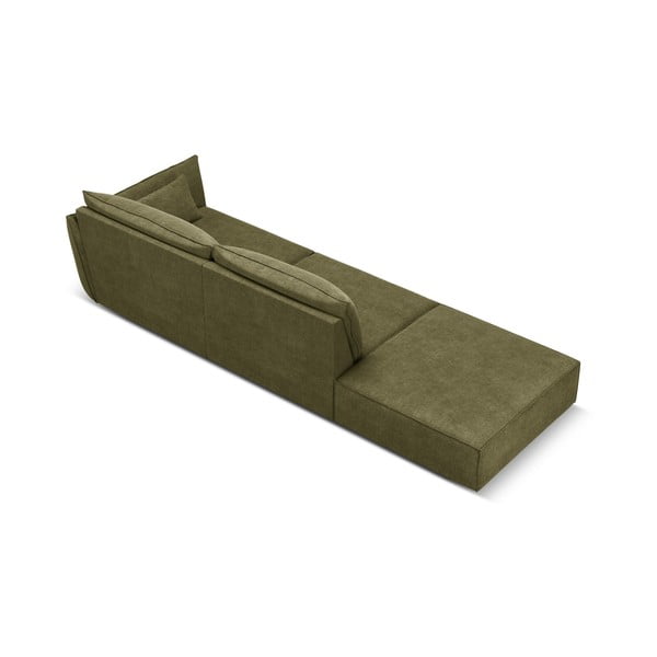 Șezlong verde (cu colț pe partea dreaptă) Vanda – Mazzini Sofas-image-3