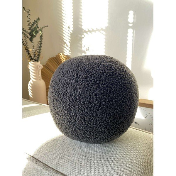 Pernă decorativă din material bouclé ø 20 cm Top – Mioli Decor-image-1