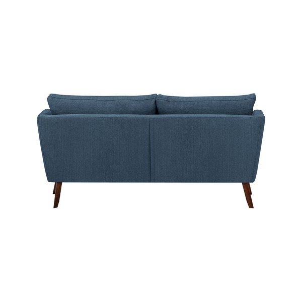 Canapea cu 3 locuri Mazzini Sofas Elena, cu șezlong pe partea stângă, albastru-image-4