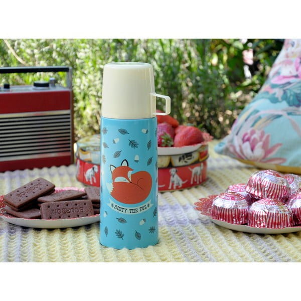 Termos cu cană Rex London Rusty The Fox, 350 ml-image-1