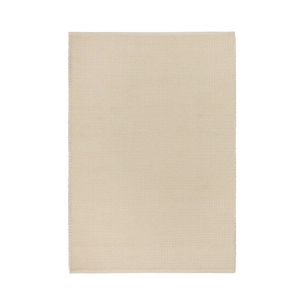 Covor bej țesut manual din lână 200x300 cm Talo – noo.ma