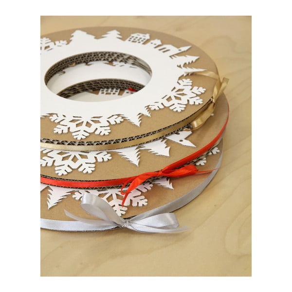 Coroniță advent cu panglică gri Unlinited Design for kids-image-1