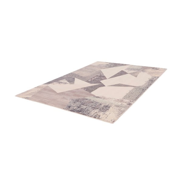 Covor roz/bej din lână 133x180 cm Braque alabaster – Agnella-image-4