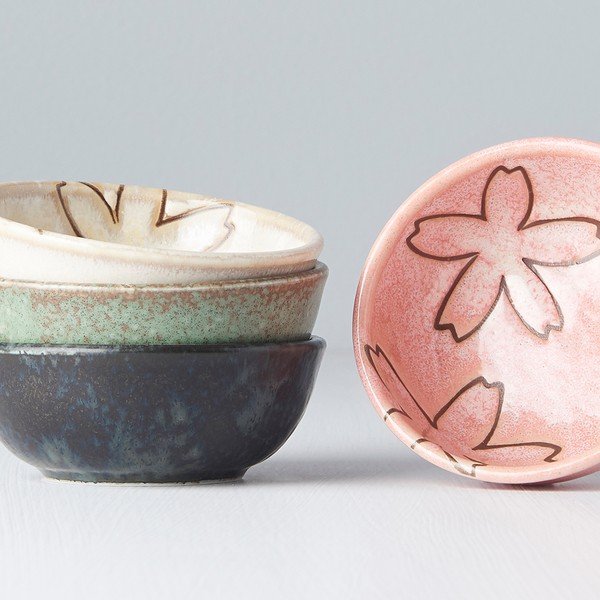 Set 4 boluri pentru sos MIJ Flower, ø 9 cm-image-1