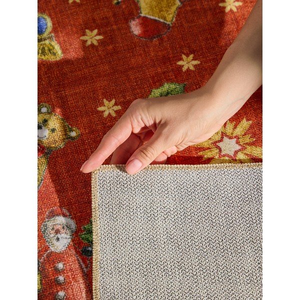 Covor tip traversă roșu/verde 80x200 cm  cu model de Crăciun Toy's Delight Nostalgic Noel Red Green – Villeroy&Boch-image-2