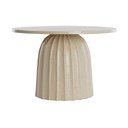 Măsuță auxiliară rotundă din metal ø 60 cm Veglia – Light & Living