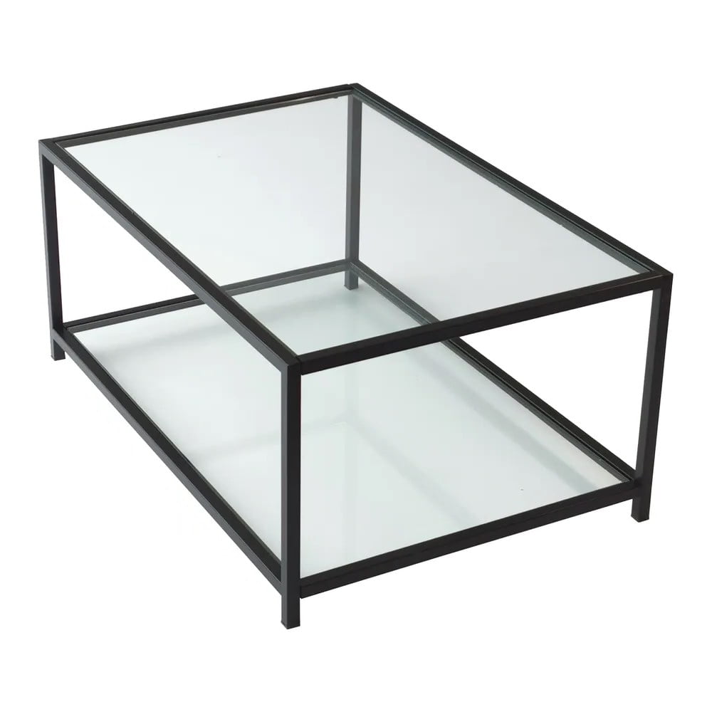 Măsuță de cafea neagră 60x90 cm Astro – Neostill