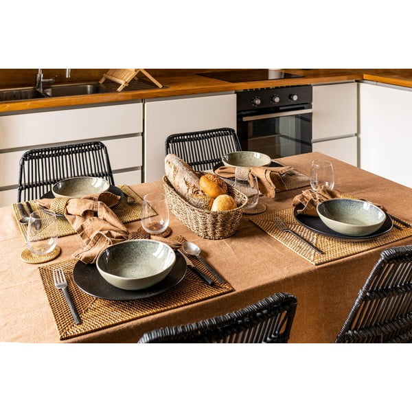 Suport pentru farfurii din ratan 40x30 cm - Tiseco Home Studio-image-1