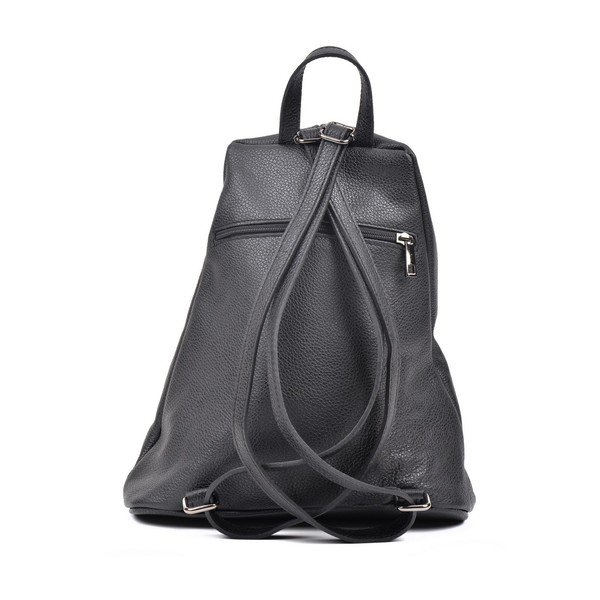 Rucsac din piele pentru femei Luisa Vannini Cole, negru-image-4