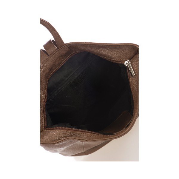 Rucsac din piele Lisa Minardi Narni, maro-image-2