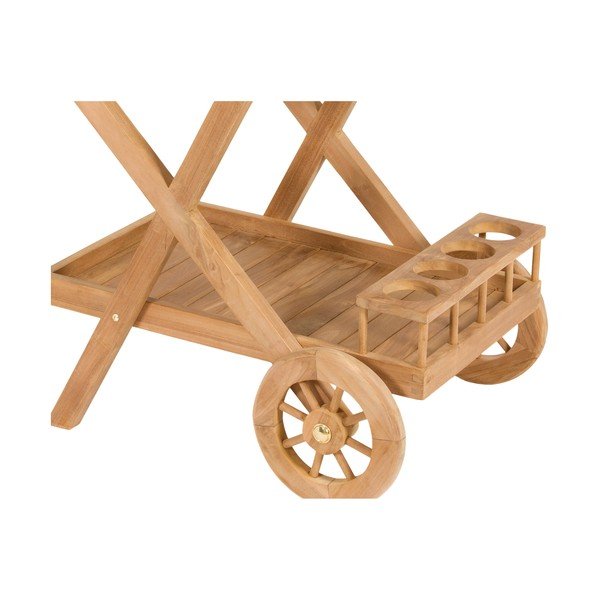 Masă pentru servit din lemn de tec Santiago Pons Troll-image-1