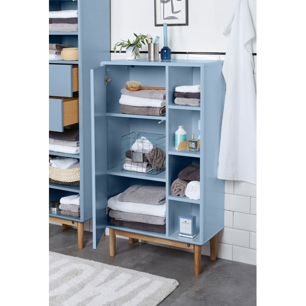 Dulap de baie albastru deschis înalt/suspendat 66x100 cm Color Bath – Tom Tailor-image-4