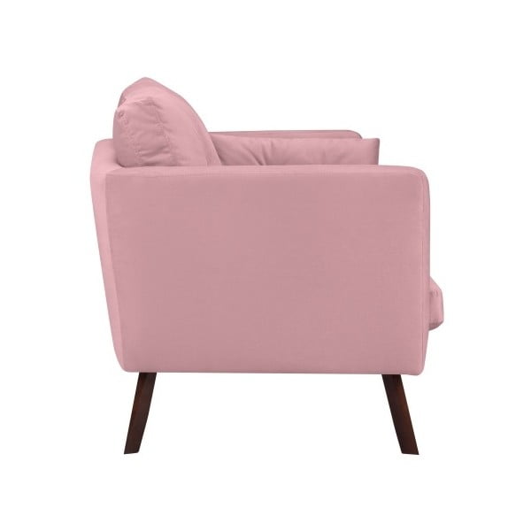 Canapea cu 2 locuri Mazzini Sofas Cotton, roz-image-2