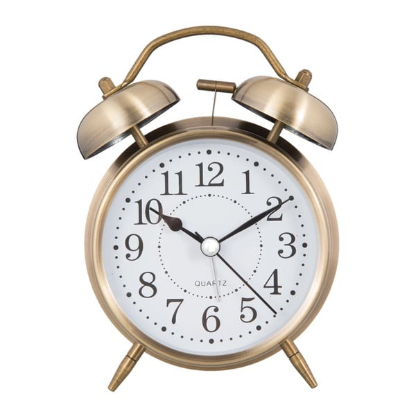 Ceas alarmă Clayre & Eef, 11 x 15 cm, auriu
