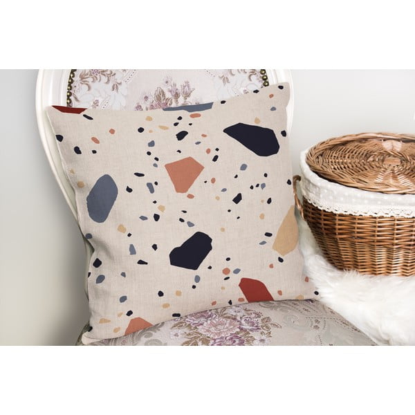 Față de pernă 43x43 cm Cracked Terrazzo – Mila Home-image-3