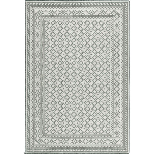 Covor de exterior verde 230x160 cm Terrazzo - Floorita-image-3