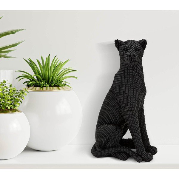 Statuetă din polirășină 27 cm Leopard – Mauro Ferretti-image-1
