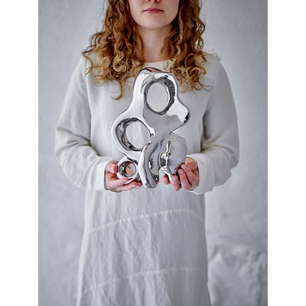 Statuetă din gresie ceramică (înălțime 27 cm) Vinini – Bloomingville-image-2