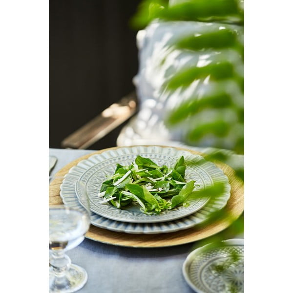 Farfurie din gresie ceramică Costa Nova Cristal, ⌀ 28 cm, gri-image-2