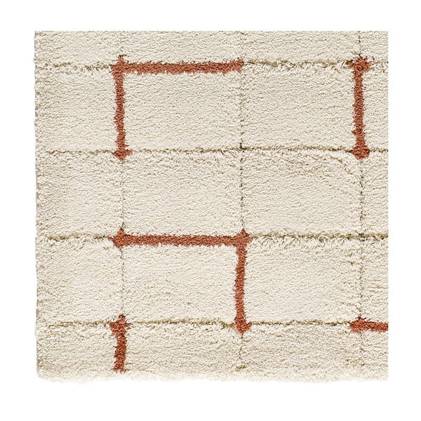 Covor cărămiziu-crem 133x190 cm Brenda – Universal-image-3