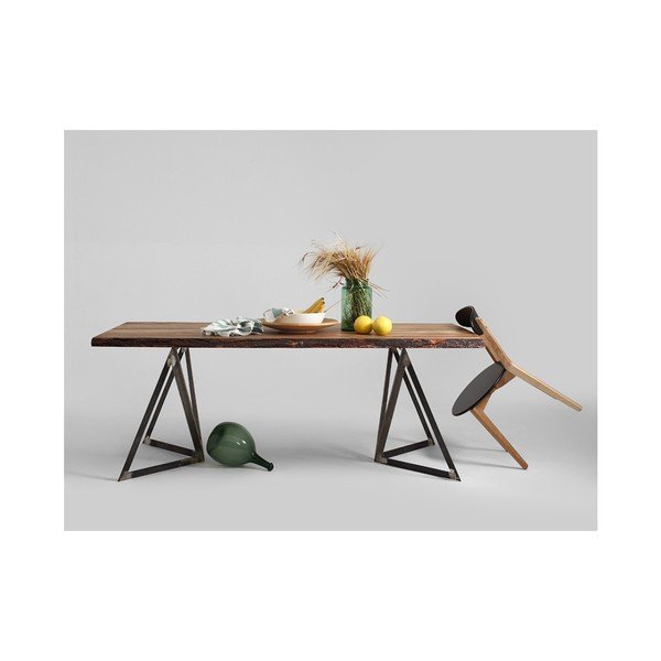 Masă cu blat din lemn de pin Custom Form Sherwood, 200 x 100 cm-image-4