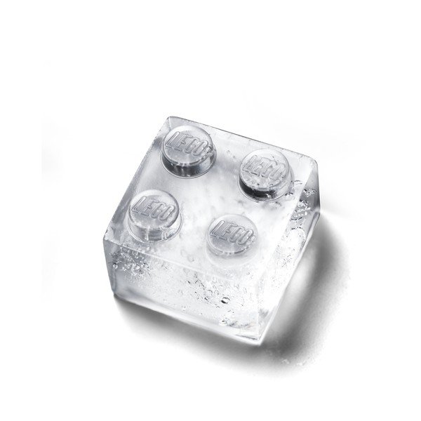 Formă din silicon pentru gheață in formă de cărămidă LEGO®, roz-image-2