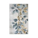 Covor albastru deschis/auriu lavabil 160x230 cm Golden Leaves – Mila Home