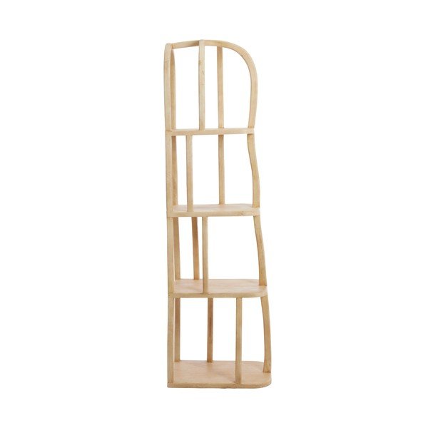 Etajeră în culoare naturală deschisă din lemn de mango 53x175x40 cm Lowe – Light & Living-image-1