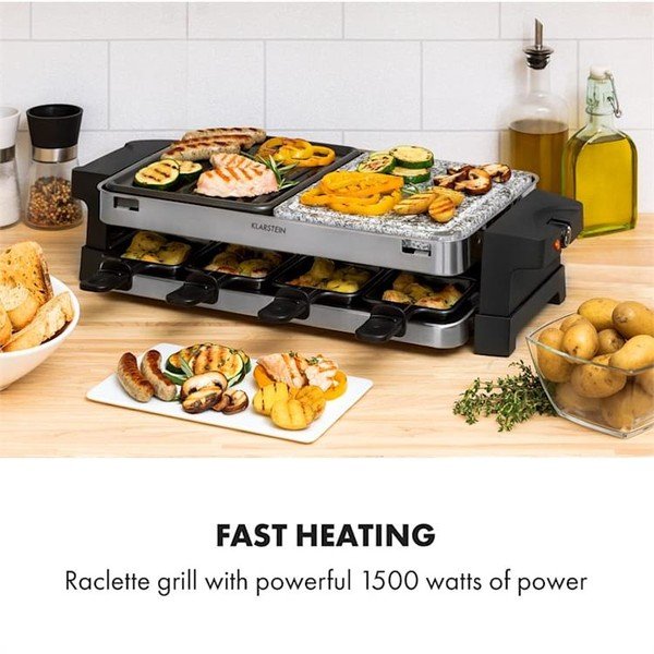 Grătar electric pentru raclete Klarstein Sirloin-image-3