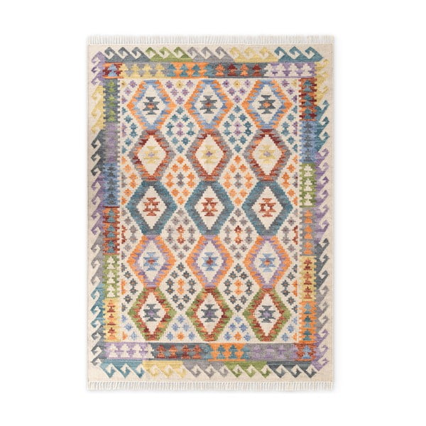 Covor reversibil, țesut manual din lână 120x170 cm Kamal Oasis – Nouristan