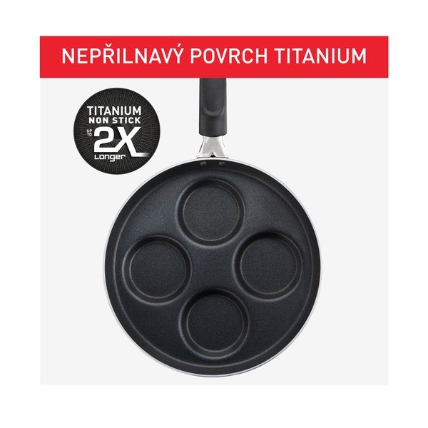 Tigaie cu suprafață antiaderentă pentru clătite americane ø 25 cm Pancake time D5292072 – Tefal-image-3