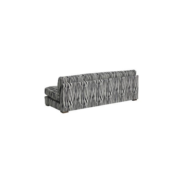 Canapea gri antracit cu tapițerie din chenille 197 cm Zeb – Ellos Home-image-4