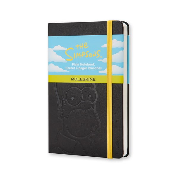 Notebook negru Moleskine The Simpsons, mic
