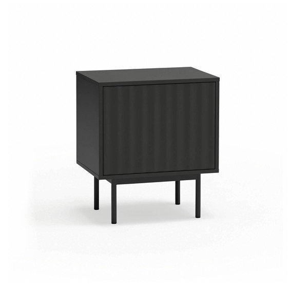 Noptieră neagră cu aspect mat Sierra – Teulat-image-2