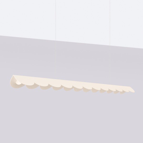 Lustră bej LED din aluminiu BISCUIT – Thoro-image-4