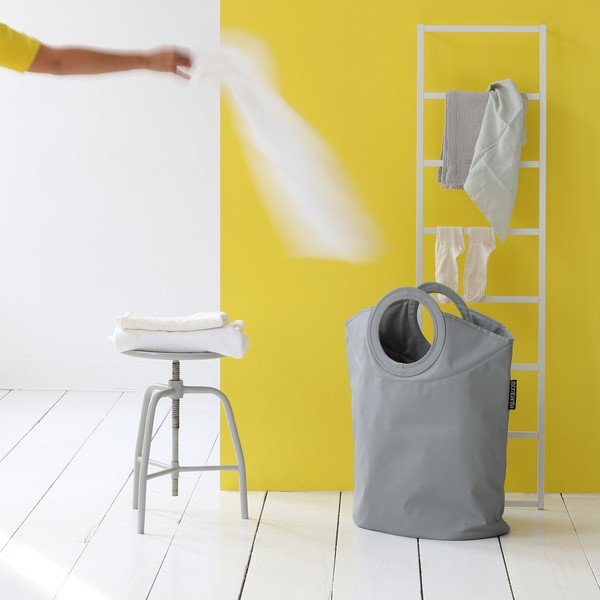 Coș de rufe Quick Grey, 50 l-image-1